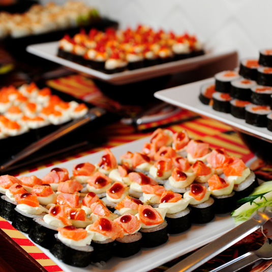 Procurando um Buffet de Sushi? Venha para nosso FESTIVAL!
